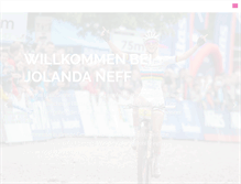 Tablet Screenshot of jolandaneff.ch